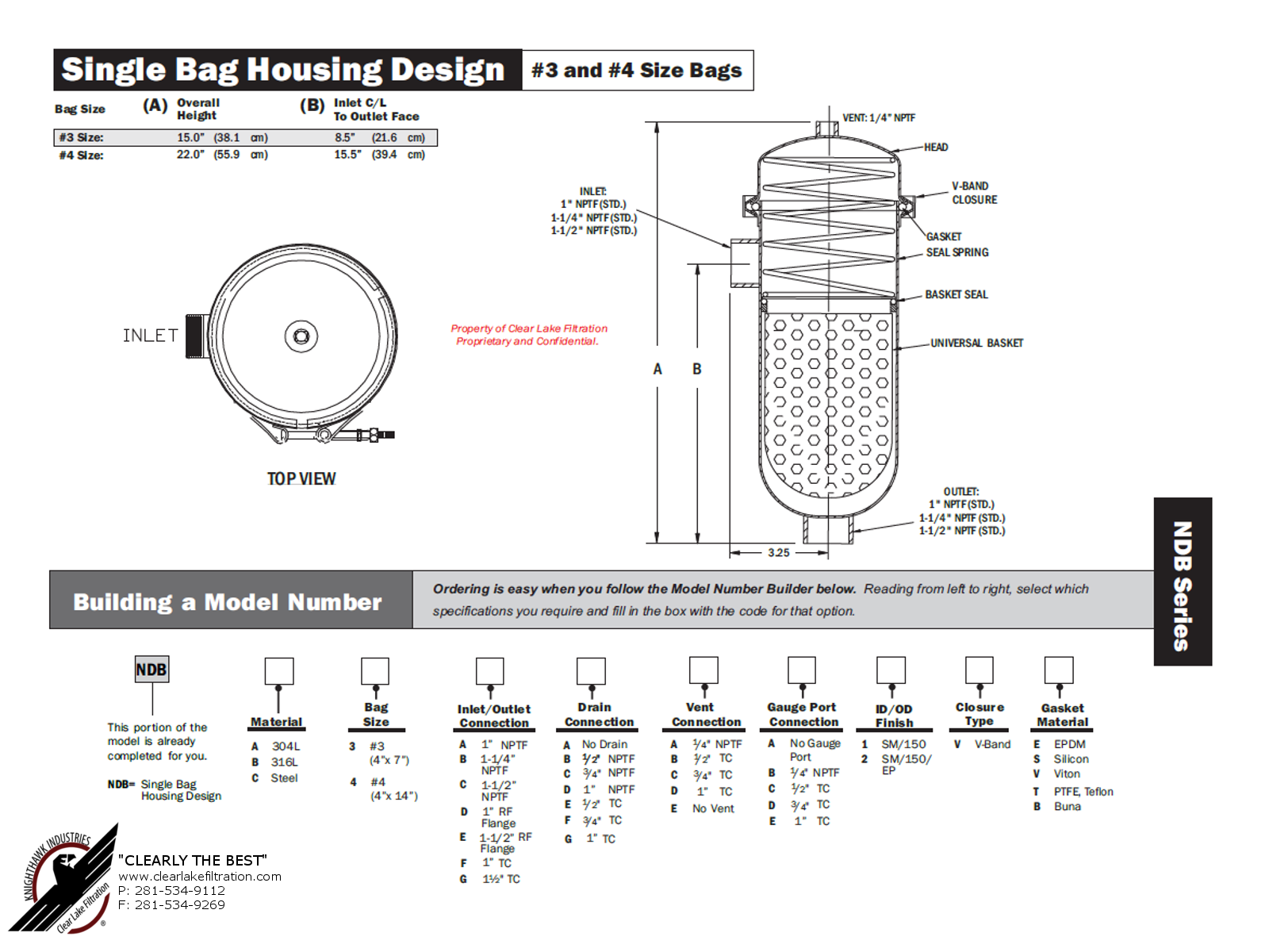 Duplex Single Bag #3 & #4
