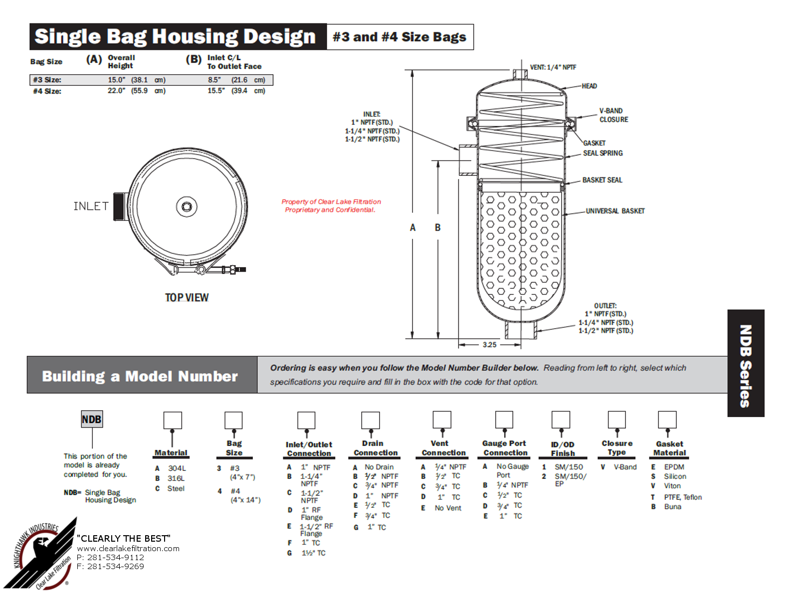 Single Bag Code #1 & #2 - Gooseneck