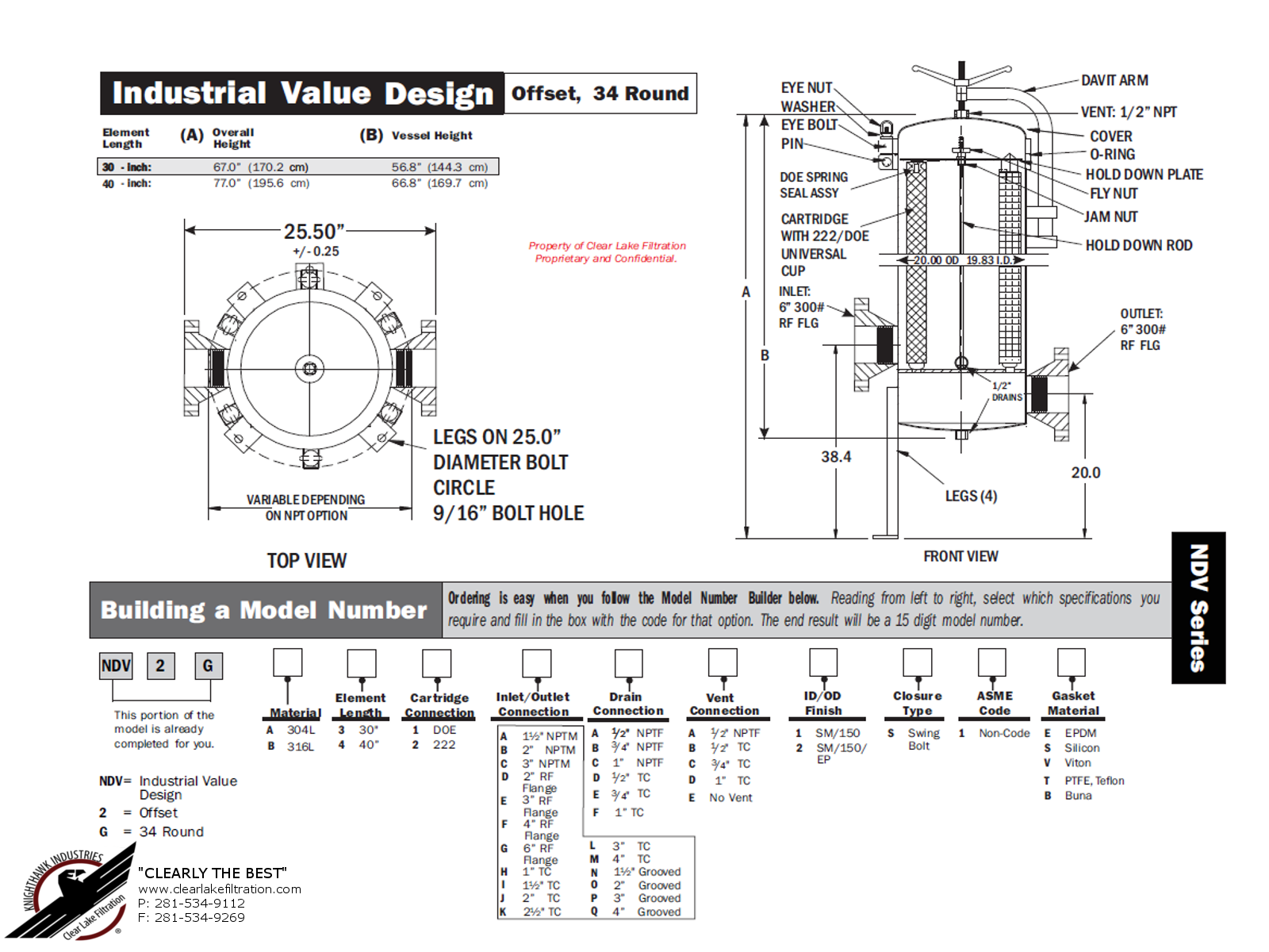 34 Round Swing Bolt